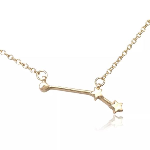 artemis Jewelry - "Stella" Aries Gold Necklace Delicate Starlight♈️